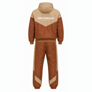 Traje Cortavientos Personalizado al por Mayor, Nuevo Estilo, Diseño OEM, 100% Poliéster, Ligero, Nailon, Tallas Grandes, para Otoño e Invierno - Product Image 5