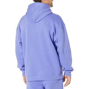 Sweat à capuche d'hiver personnalisé pour homme, couleur lavande |   Pull en polaire surdimensionné |   Vêtement ample et épais 320g, doublé, imperméable et écologique | - Product Image 3