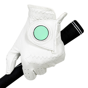 High Quality Customizable Logo Men'<b>s</b> Sports Golf Gloves Best Quality Customized Adult Size Sports Long-Lasting Use Sports Buckle - Product Image 2