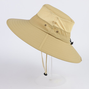 Connectyle Wide Brim <b>Sun</b> <b>Hat</b> for <b>Men</b> Women Breathable Cowboy Boonie <b>Hat</b> UPF 50+ <b>Sun</b> Protection Bucket <b>Hat</b> for Fishing Hiking - Product Image 3