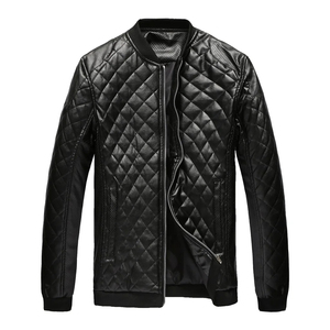 Street Stylish Leather Jacket for Men Custom Color 100% Leather Men's Jacket Custom Slim Leather Jacket for man - Product Image 4