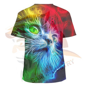 Nueva llegada: Camiseta transpirable y elegante para hombre con diseño de sublimación, informal, 100% poliéster. - Product Image 2