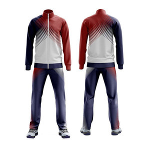 ชุดกีฬาสตรีทแวร์ลำลองสำหรับฤดูหนาว ชุดวอร์มพิมพ์ลายดิจิทัล ระบายอากาศได้ดี เป็นมิตรกับสิ่งแวดล้อม ทันสมัย - Product Image 1