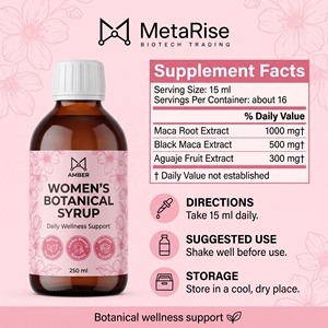 Sirop d'extrait de Maca <span class=keywords><strong>pour</strong></span> femmes, marque privée, boisson naturelle à base de plantes <span class=keywords><strong>pour</strong></span> la beauté, <span class=keywords><strong>pour</strong></span> la silhouette et l'entretien <span class=keywords><strong>du</strong></span> corps des femmes adultes, 250 ml - Product Image 5