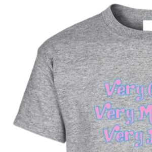 เสื้อยืดคอกลมแขนสั้นสีเทาเฮเทอร์สำหรับวัยรุ่นพร้อมดีไซน์กราฟิกสำหรับโรงเรียน เสื้อผ้าสตรีทแวร์ที่สวมใส่สบายทุกวัน - Product Image 4