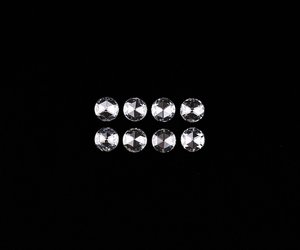 Diamante cultivado en laboratorio Om Gems de 6.0 mm, corte redondo rosa, para la elaboración de anillos solitarios, diamante blanco transparente de laboratorio, color E, claridad VVS1. - Product Image 1