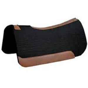 Tapis de selle d'équitation personnalisé de haute qualité avec logo couleur, en toile de coton, doublure en fausse fourrure, confortable, pour le saut d'obstacles et le style Western/anglais - Product Image 6