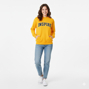 <span class=keywords><strong>Felpa</strong></span> <span class=keywords><strong>gialla</strong></span> leggera di alta qualità con collo alto per <span class=keywords><strong>donna</strong></span>, traspirante, comoda, per uso quotidiano. - Product Image 1