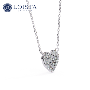Lab-grown Diamond Water Drop Pendant Necklace 18K Gold 1 Carat Sparkling IGI Certified <b>Gift</b> Giving - Product Image 5