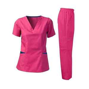 Vente de costumes élégants (haut + pantalon) pour infirmières, hommes et femmes, uniformes médicaux, ensembles de blouses d'infirmière. - Product Image 6
