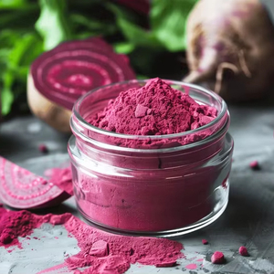 Poudre d'extrait de fruit de betterave 99% pure de qualité alimentaire pour l'industrie agroalimentaire, emballage en fût et en bouteille, fournisseur d'exportation en vrac - Product Image 1