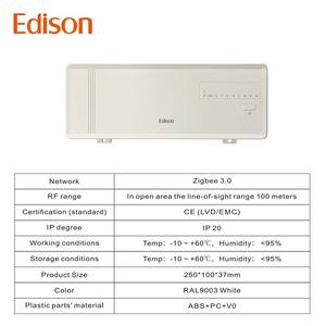 Facile installazione scatola valvola <span class=keywords><strong>a</strong></span> 8 canali Design moderno termostato senza fili Controller di riscaldamento <span class=keywords><strong>a</strong></span> <span class=keywords><strong>pavimento</strong></span> e parti - Product Image 3