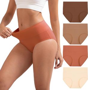 Braguitas de Algodón y Elastano Tejidas ODM para Mujer, Cómodas, Transpirables, de Secado Rápido, Ecológicas, de Cintura Alta - Product Image 1