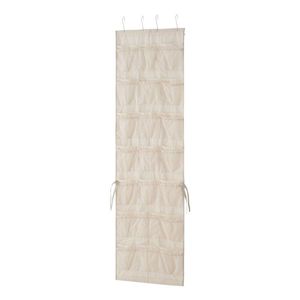 Organizzatore da Appendere Sopra la Porta con 42 Tasche, Contenitore Pieghevole in Tela per Soggiorno - Product Image 2