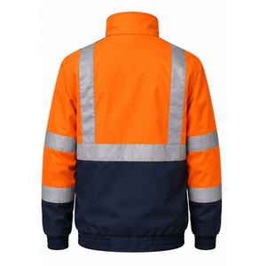 Chaqueta de Trabajo de Seguridad Reflectante Impermeable para Hombre, de Alta Visibilidad, para Construcción, Resistente al Viento - Product Image 5