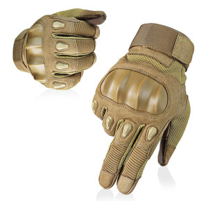 Guantes de Paintball de Cuero de Alto Rendimiento, Agarre Fuerte, Acolchado Antideslizante, Correa de Muñeca Ajustable, Flexibilidad y Comodidad para Uso en Exteriores - Product Image 1