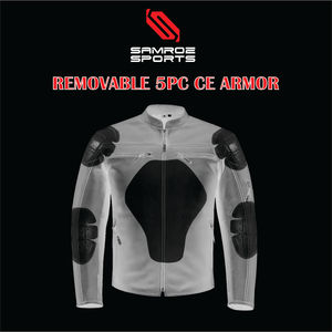 เสื้อแจ็คเก็ตมอเตอร์ไซค์แบบยูนิเซ็กซ์ พรีเมียม หนังบัฟฟาโล พร้อมช่องใส่ของอเนกประสงค์ สำหรับขี่มอเตอร์ไซค์ครุยเซอร์ ขี่มอเตอร์ไซค์ในฤดูหนาว และมอเตอร์ครอส - Product Image 6