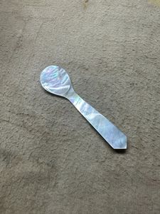 Handmade <b>Shell</b> Spoon Natural Mother of Pearl Spoon Eco Friendly Seafood Spoon Sustainable Kitchen Tableware Bulk Supplier - Product Image 2