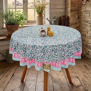 <b>Table</b> Cloth for Dining <b>Table</b> Soft Breathable Durable Washable Cotton Cambric 40s <b>Table</b> <b>Cover</b> Elegant Home Kitchen Decoration - Product Image 1