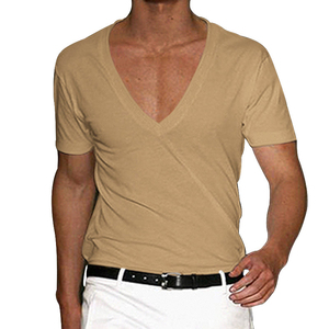 T-shirt Premium Homme Oversize à Épaules Tombantes en Coton Lourd, Style Streetwear, T-shirt Vierge, Fabricant OEM pour Marques Privées - Product Image 5