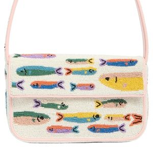 Customized 2026 Handcrafted <b>Seed</b> Beaded <b>Storage</b> Bags Clutch Bag for Women Girls Chains Zipper Two for Party Evening - Product Image 1
