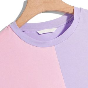Fabricant sur mesure, nouvelle conception, t-shirts en coton décontractés à blocs de couleur, vêtements de rue, chemises de golf, polos, t-shirts tendance, hauts pour enfants - Product Image 2