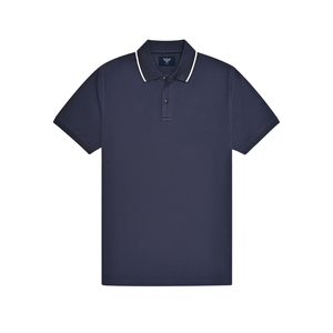 Mens Cotton Pique Polo Shirt Short Sleeve Casual Breathable Soft Lightweight <b>Classic</b> Collar Summer Office Daily Wear Top - Product Image 1