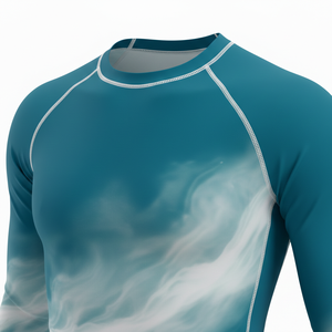 Camiseta Deportiva Unisex de Manga Larga, Compresión, para Entrenamiento, Sublimación Personalizada, BJJ, MMA, Jiu Jitsu, Grappling, No Gi - Product Image 4