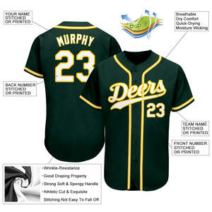 OEM <b>Custom</b> Baseball Jersey Sublimation Personalized 100% Polyester Casual Button Front Team Name Number Sportswear Shirt Apparel - Product Image 4