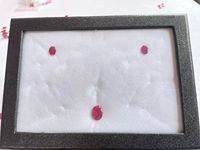 Natürliches Liberianisches Rubin-Anhänger-Ohrring-Set, 8,25 Karat, luxuriöser Damenschmuck, 100 % Edelmetall, echter roter Rubin, ohne Kette