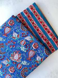 Tissu 100% coton imprimé à la main, magnifique motif, tissu pour robe au mètre, prix d'usine, fournisseur - Product Image 6