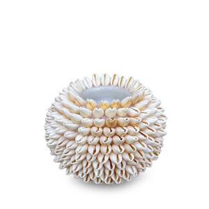Gubuk Bali แท่นวางเทียนกลมคริสตัลธรรมชาติทนทานสำหรับตกแต่งบ้าน - Product Image 1