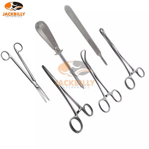 ชุดเครื่องมือผ่าตัดปิดช่องท้องแบบปิดชนิดสแตนเลสคุณภาพสูง 6 ชิ้น ชุดเครื่องมือผ่าตัดพื้นฐาน ชุดเครื่องมือแพทย์พลังงานสูง - Product Image 5