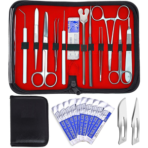 Kit Completo de Disección, Juego de Instrumentos Educativos con Herramientas Duraderas de Acero Inoxidable para Estudios de Biología y Anatomía en Laboratorio - Product Image 1