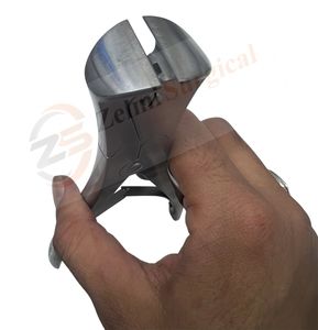Cortador de alambre de acero inoxidable alemán Manual de instrumentos ortopédicos de 23Cm de la mejor calidad con pasador frontal canulado de Punta TC - Product Image 2