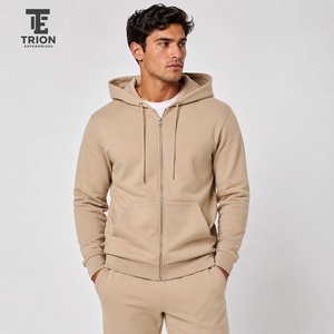 Sudadera con capucha y cremallera para hombre, diseñada para brindar calidez, comodidad y libertad de movimiento, con un aspecto moderno y elegante para uso diario, OEM. - Product Image 4