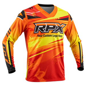 Jersey de Motocross con Logotipo Personalizado, Nuevo Diseño, Mejor Servicio, Alto Rendimiento, Camisetas Mx para Motocross y Dirt Bike - Product Image 4