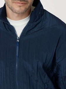 Conjunto Deportivo de Mujer Azul Marino con Capucha y Cremallera Completa, Ligero, 100% Algodón, Estilo Deportivo, Informal de Invierno, Color Sólido, Corte Regular, con Detalles Laterales - Product Image 6