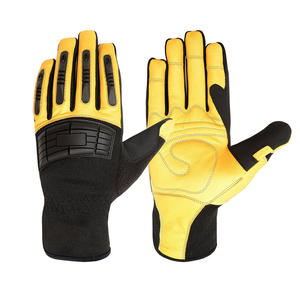 Guantes de Seguridad para Mecánicos, Transpirables, Control de Sudor, Movimiento Flexible de los Dedos, Cuero, Neopreno, Sin Silicona, Estériles, Elásticos - Product Image 6