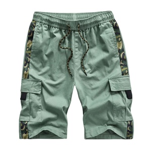 Pantalones cortos de carga ecológicos de algodón 100% para hombre, pantalones cortos deportivos de calle con impresión de logotipo personalizado, servicio OEM disponible - Product Image 4