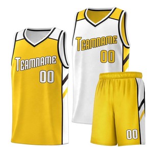 Diseña Tu Propia Ropa de Baloncesto de Verano, Camisetas de Baloncesto Personalizadas Sublimadas, Reversibles, de Malla de Secado Rápido para Adultos Unisex - Product Image 2