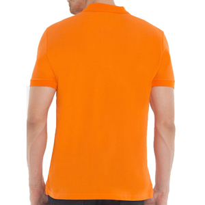 Camiseta polo transpirable con impresión de logotipo personalizado, MOQ bajo, diseño sólido de verano, tejido de punto, alta calidad - Product Image 2