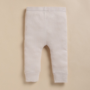 Leggings de elastano de bambú orgánico de primera calidad-Avena - Product Image 2