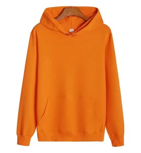 Sudadera Unisex Gris con Capucha de Forro Polar, Ajuste Holgado, Color Liso, Tejido de Algodón, Casual, con Bolsillo Frontal, Ecológica, para Otoño - Product Image 5