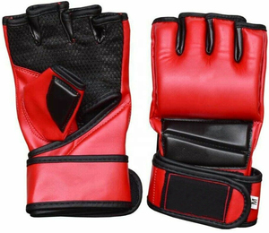Guantes de Entrenamiento de Boxeo y MMA de Cuero de Alta Calidad Personalizados OEM, Guantes de MMA Ligeros Personalizados - Product Image 4