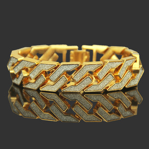Reloj de Lujo para Hombre con Números Arábigos, Estilo Hip Hop, Caja de Acero Inoxidable, Movimiento de Cuarzo de 40 mm, Diamantes Brillantes, S1180 - Product Image 4