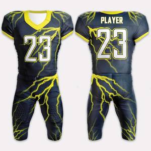 Uniformes Deportivos Transpirables Personalizados con Características Ajustables, Diseño Impreso Profesional, Nueva Llegada, Jersey de Fútbol Americano para Hombre - Product Image 6