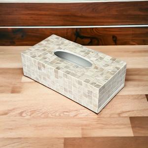 กล่องกระดาษทิชชูทรงสี่เหลี่ยมดีไซน์ทันสมัยสำหรับบ้าน โรงแรม สำนักงาน รถยนต์ ห้องครัว ห้องน้ำ ตกแต่งโต๊ะ คุณภาพสูง - Product Image 1