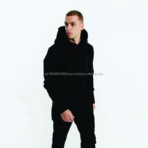 Sudadera con Capucha Personalizada para Hombre, Alta Calidad, 100% Algodón, Nuevo Estilo, Ropa de Invierno, Talla Grande, Cierre de Cremallera, Color Sólido, Talla 6XL - Product Image 3