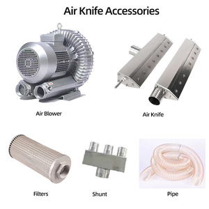 BYCO شفرة سكين هوائية ذات معدل تدفق عالي من الفولاذ المقاوم للصدأ مع منفاخ لنظام التجفيف - Product Image 3